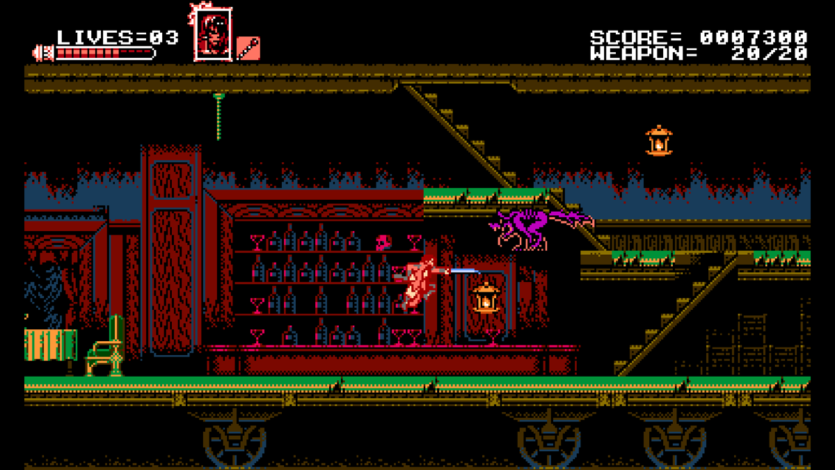 Bloodstained: Curse of the Moon screenshot 2 for Playstation Vita